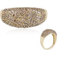 I2 Champagner-Diamant-Goldring (de Melo) I2 Champagner-Diamant-Goldring (de Melo)