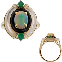 AAA-Welo-Opal-Goldring (CIRARI) AAA-Welo-Opal-Goldring (CIRARI)
