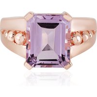 Lavendel-Amethyst-Silberring Lavendel-Amethyst-Silberring