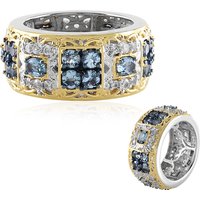 Aquamarin-Silberring (Gems en Vogue) Aquamarin-Silberring (Gems en Vogue)