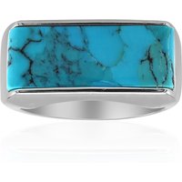 Kingman-Türkis-Silberring Kingman-Türkis-Silberring