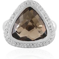 Rauchquarz-Silberring Rauchquarz-Silberring