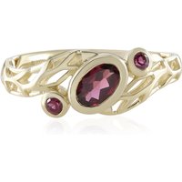 Himbeer-Rhodolith-Goldring (Ornaments by de Melo) Himbeer-Rhodolith-Goldring (Ornaments by de Melo)