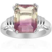 Mehrfarbiger Fluorit-Silberring (Pallanova) Mehrfarbiger Fluorit-Silberring (Pallanova)