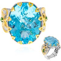 Himmelblauer Topas-Silberring (Dallas Prince Designs) Himmelblauer Topas-Silberring (Dallas Prince Designs)