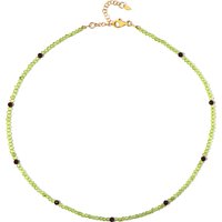 Peridot-Silberhalskette Peridot-Silberhalskette