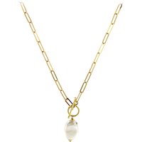 Weiße Süßwasserzuchtperlen-Silberhalskette (Joias do Paraíso) Weiße Süßwasserzuchtperlen-Silberhalskette (Joias do Paraíso)