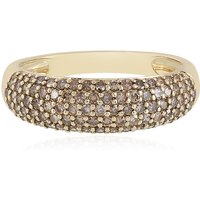 I2 Champagner-Diamant-Goldring (de Melo) I2 Champagner-Diamant-Goldring (de Melo)