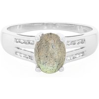 Labradorit-Silberring Labradorit-Silberring