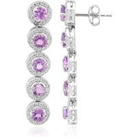 Amethyst-Silberohrringe Amethyst-Silberohrringe