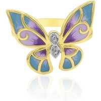 Weißer Topas-Silberring Weißer Topas-Silberring