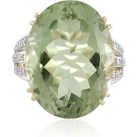 Rio Grande-Grüner Amethyst-Goldring Rio Grande-Grüner Amethyst-Goldring