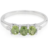 Mosambik-Saphir-Silberring Mosambik-Saphir-Silberring