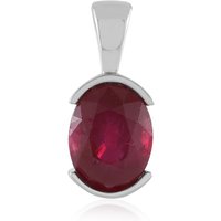 Madagaskar-Rubin-Silberanhänger Madagaskar-Rubin-Silberanhänger