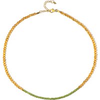 Edelstein-Silberhalskette Edelstein-Silberhalskette