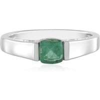 Grüner Apatit-Silberring Grüner Apatit-Silberring