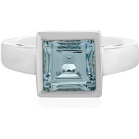 Himmelblauer Topas-Silberring (MONOSONO COLLECTION) Himmelblauer Topas-Silberring (MONOSONO COLLECTION)