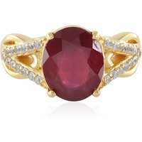 Madagaskar-Rubin-Silberring Madagaskar-Rubin-Silberring