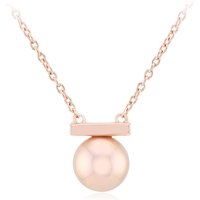 Purpurfarbene Ming-Perlen-Silbercollier (TPC) Purpurfarbene Ming-Perlen-Silbercollier (TPC)