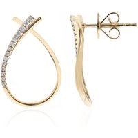 SI2 (H) Brillant-Goldohrringe (CIRARI) SI2 (H) Brillant-Goldohrringe (CIRARI)