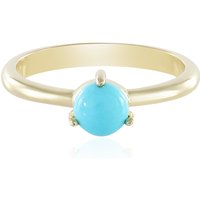 Sleeping Beauty-Türkis-Silberring Sleeping Beauty-Türkis-Silberring