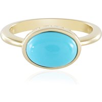 Sleeping Beauty-Türkis-Silberring Sleeping Beauty-Türkis-Silberring