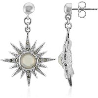 Welo-Opal-Silberohrringe (Annette classic) Welo-Opal-Silberohrringe (Annette classic)