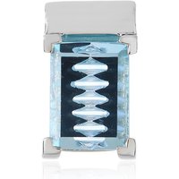 Himmelblauer Topas-Silberanhänger (MONOSONO COLLECTION) Himmelblauer Topas-Silberanhänger (MONOSONO COLLECTION)