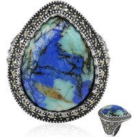 Azurit-Silberring (Annette classic) Azurit-Silberring (Annette classic)