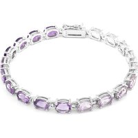 Edelstein-Silberarmband Edelstein-Silberarmband