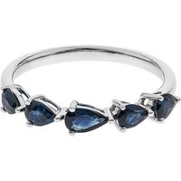 Blauer Ceylon-Saphir-Goldring Blauer Ceylon-Saphir-Goldring