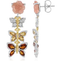 Edelstein-Silberohrringe (Gems en Vogue) Edelstein-Silberohrringe (Gems en Vogue)