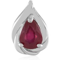 Madagaskar-Rubin-Silberanhänger Madagaskar-Rubin-Silberanhänger