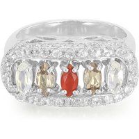 Edelstein-Silberring Edelstein-Silberring