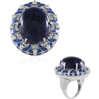 Sodalith-Silberring (Adela Silber) Sodalith-Silberring (Adela Silber)