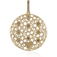 I2 Champagner-Diamant-Goldanhänger (Ornaments by de Melo) I2 Champagner-Diamant-Goldanhänger (Ornaments by de Melo)