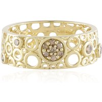 I2 Champagner-Diamant-Goldring (Ornaments by de Melo) I2 Champagner-Diamant-Goldring (Ornaments by de Melo)