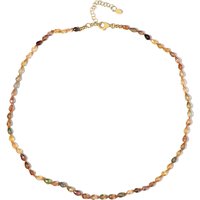 Kanariengelber Zirkon-Silberhalskette (Adela Silber) Kanariengelber Zirkon-Silberhalskette (Adela Silber)