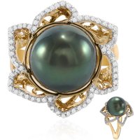 Tahitiperlen-Goldring (TPC) Tahitiperlen-Goldring (TPC)