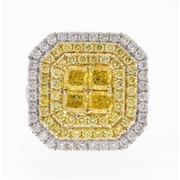 Gelber SI2 Brillant-Goldring (CIRARI) Gelber SI2 Brillant-Goldring (CIRARI)