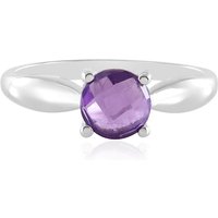 Sambia-Amethyst-Silberring Sambia-Amethyst-Silberring