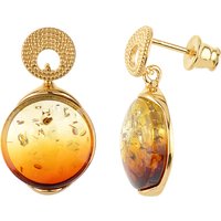 Baltischer Sunrise-Bernstein-Silberohrringe (dagen) Baltischer Sunrise-Bernstein-Silberohrringe (dagen)