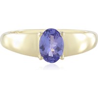 Tansanit-Goldring Tansanit-Goldring
