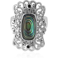 Abalone-Muschel-Silberring (Art of Nature) Abalone-Muschel-Silberring (Art of Nature)