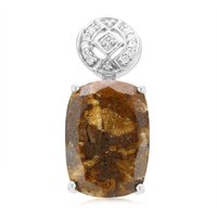 Dinosaurier-Quarz-Silberanhänger Dinosaurier-Quarz-Silberanhänger