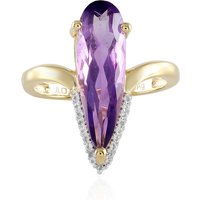 Sambia-Amethyst-Silberring Sambia-Amethyst-Silberring