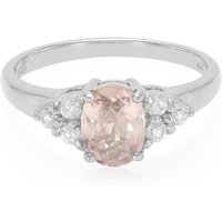 Pinkfarbener Kupfer-Turmalin-Silberring Pinkfarbener Kupfer-Turmalin-Silberring