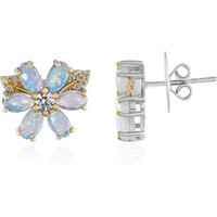 Welo-Opal-Silberohrringe (Dallas Prince Designs) Welo-Opal-Silberohrringe (Dallas Prince Designs)