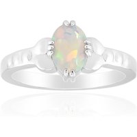 Welo-Opal-Silberring Welo-Opal-Silberring