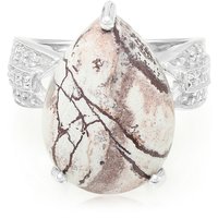 Sonora-Dendriten-Jaspis-Silberring Sonora-Dendriten-Jaspis-Silberring